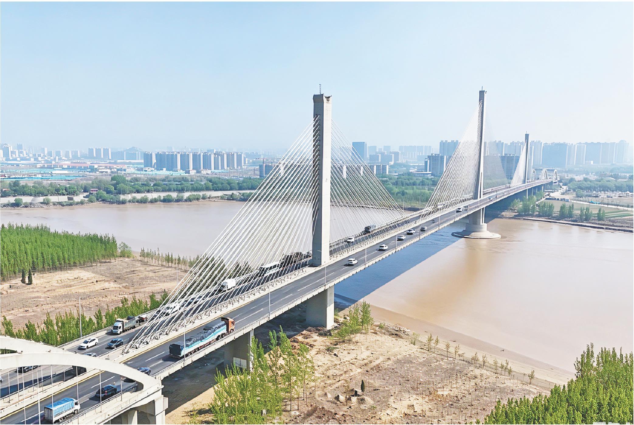 济南建邦黄河大桥今天全线恢复通车