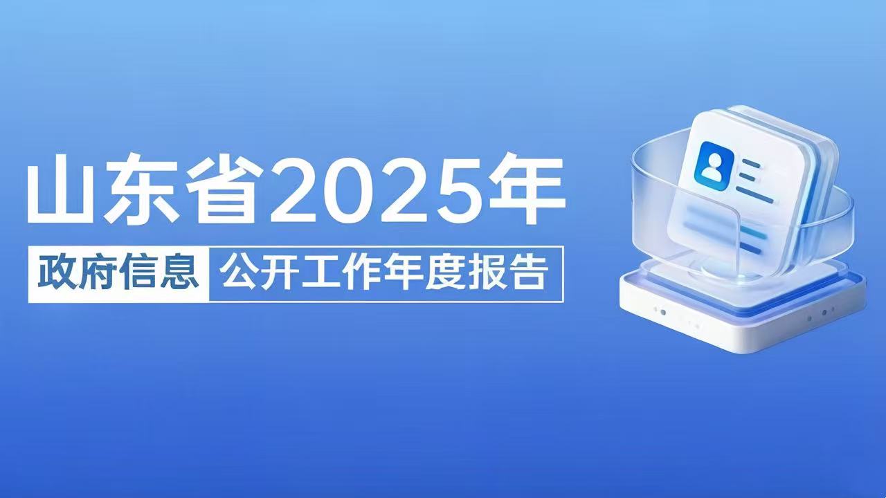2025年政府信息公开工作年度报告