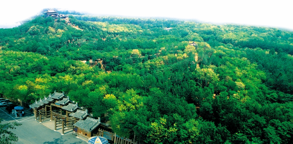 阳谷景阳冈全景